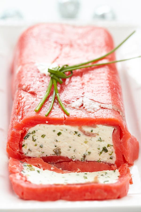 Cheese Terrine Wrapped With Smoked Salmon Stock Image Image of pate, pepper: 33868413 Cheese Terrine Wrapped With Smoked Salmon Stock Image Image of pate, pepper: 33868413