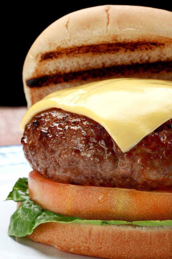 Cheeseburger immagine stock Cheeseburger immagine stock