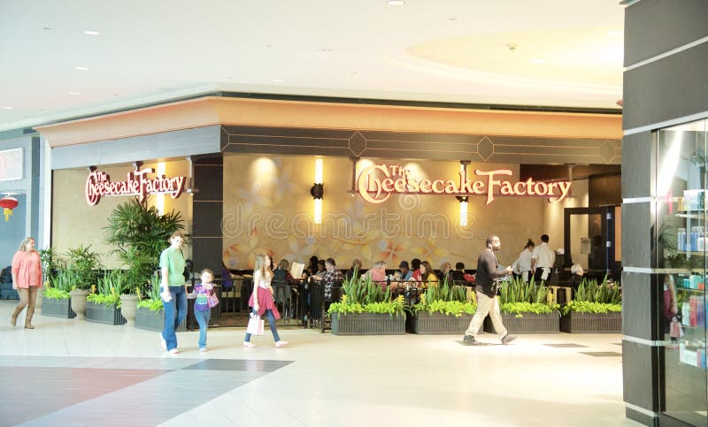 The Cheesecake Factory At The Wolfchase Mall, Memphis, Tennessee. Editorial Photography - Image ...