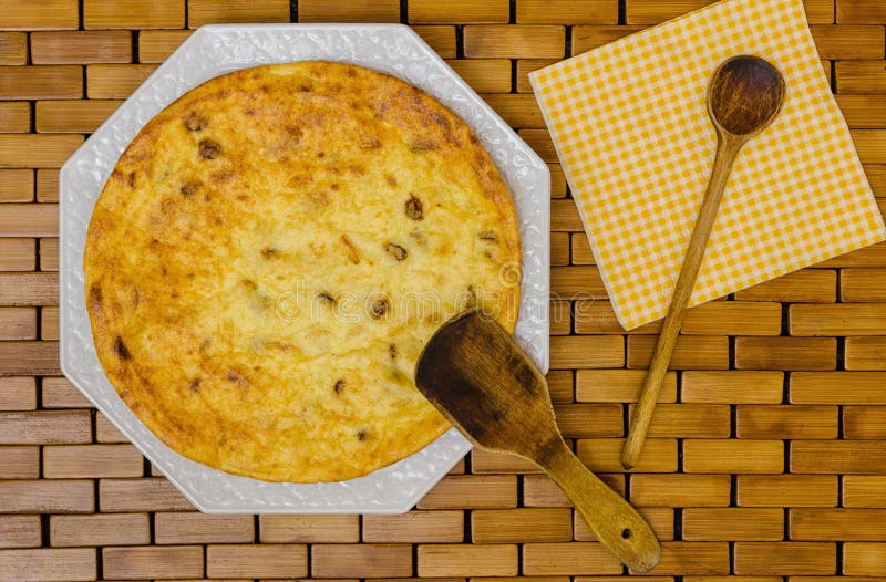 Cheesecake with Kitchen Tools Stock Image Image of overview, texture