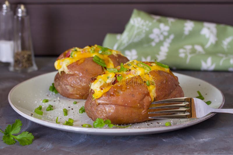 Cheesy Stuffed Baked Potatoes Stock Image Image Of Scallion Roasted cheesy-stuffed-baked-potatoes-stock-image-image-of-scallion-roasted