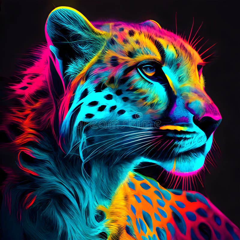 Cheetah Rainbow Stock Illustrations – 578 Cheetah Rainbow Stock  Illustrations, Vectors & Clipart - Dreamstime