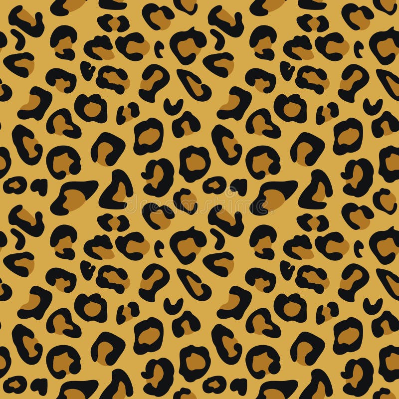 Cheetah Animal Print Pattern Seamless Tile