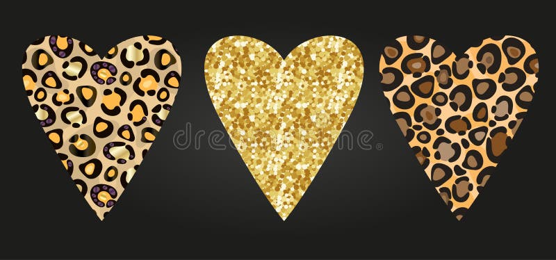 Leopard and heart jewels  Cheetah print wallpaper, Leopard print