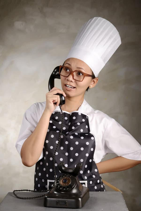 Chef Calling By Phone