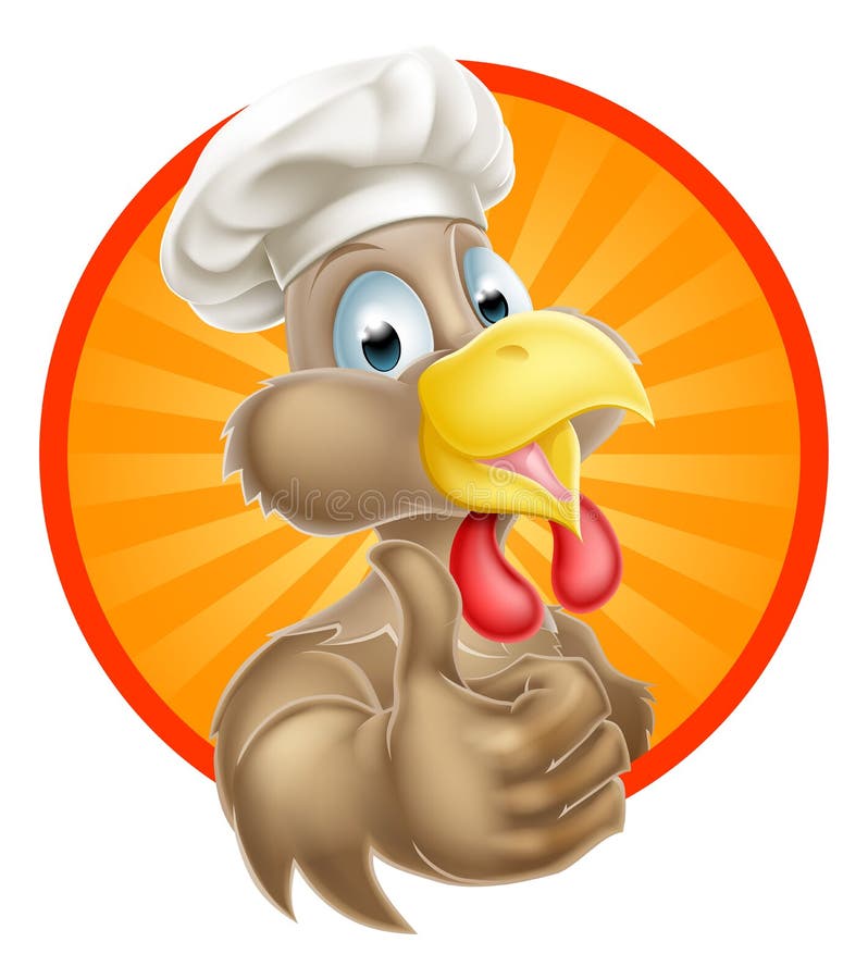 Chef Chicken de bande dessinée illustration libre de droits Chef Chicken de bande dessinée illustration libre de droits