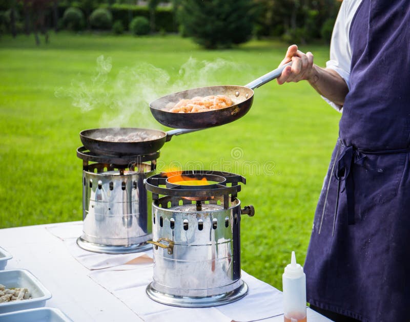 Meat and fish grilled stock image. Image of cook, appetite 31917883