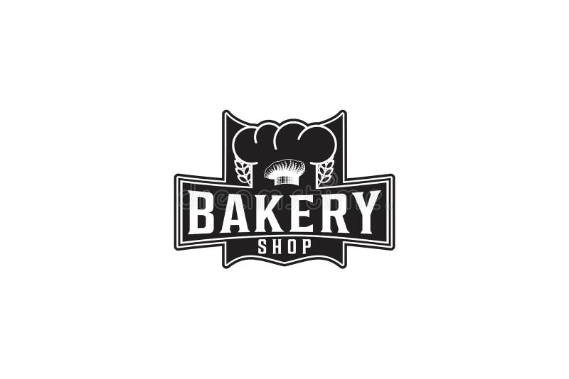 Chef Hat, Bakery Logo. vector illustration Chef Hat, Bakery Logo. vector illustration