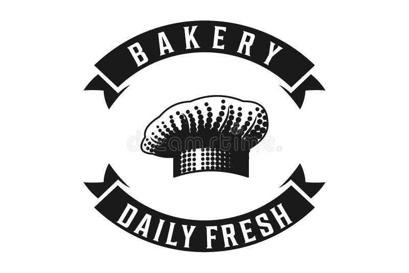 Chef Hat, Bakery Logo Designs Inspiration Isolated on White Background