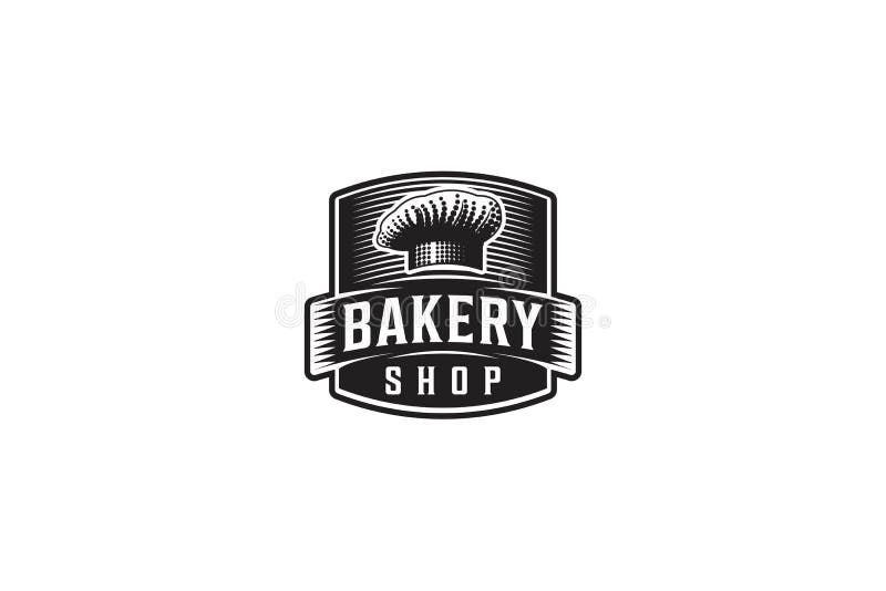 Chef Hat, Bakery Logo Designs Inspiration Isolated on White Background