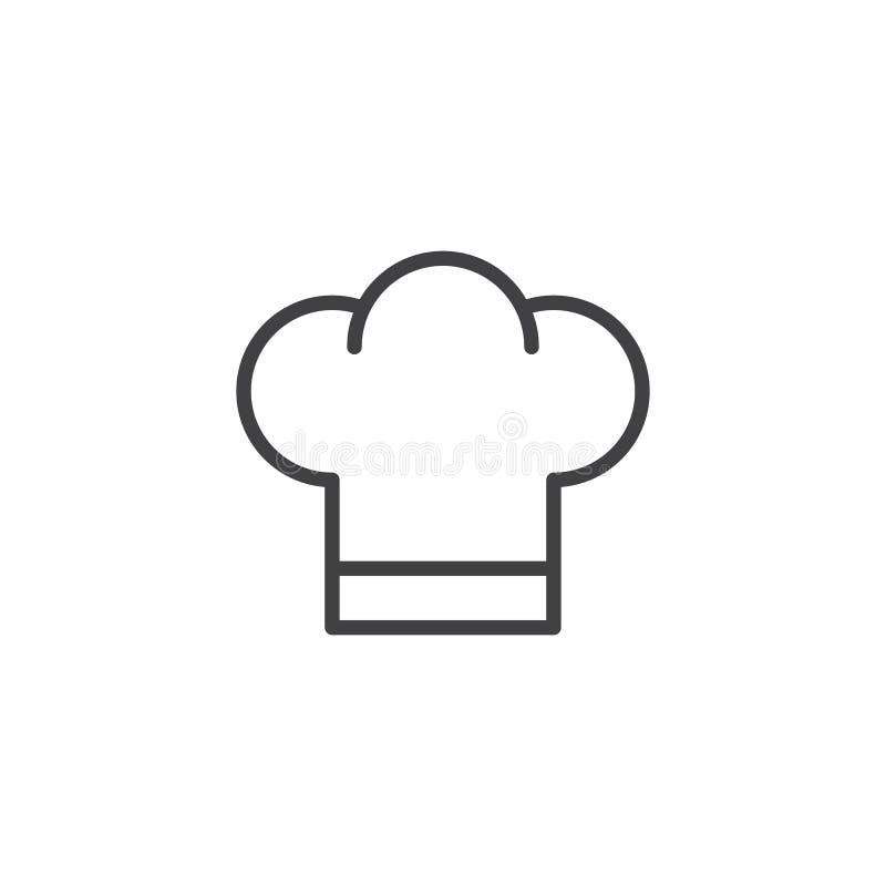 logo toque chef cuisinier Stock Vector