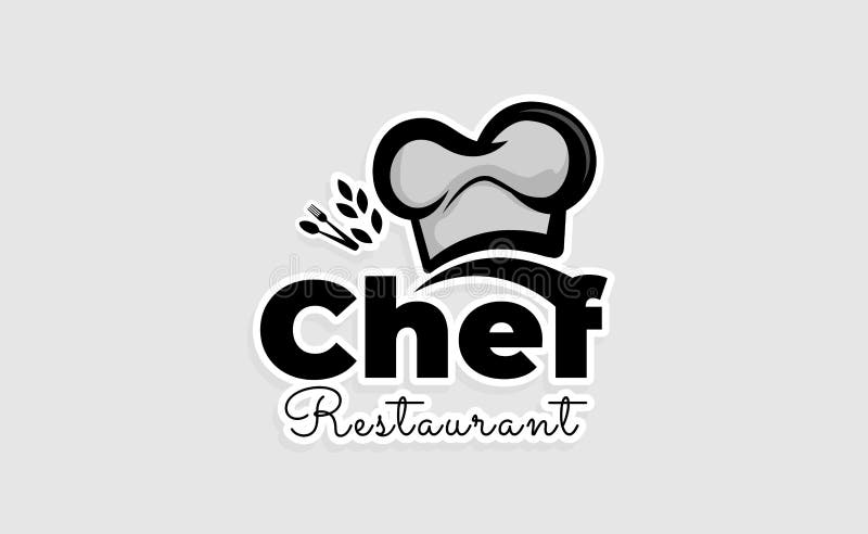Chef Hat Logo Template. Restaurant Logo Design Inspiration Stock Vector ...