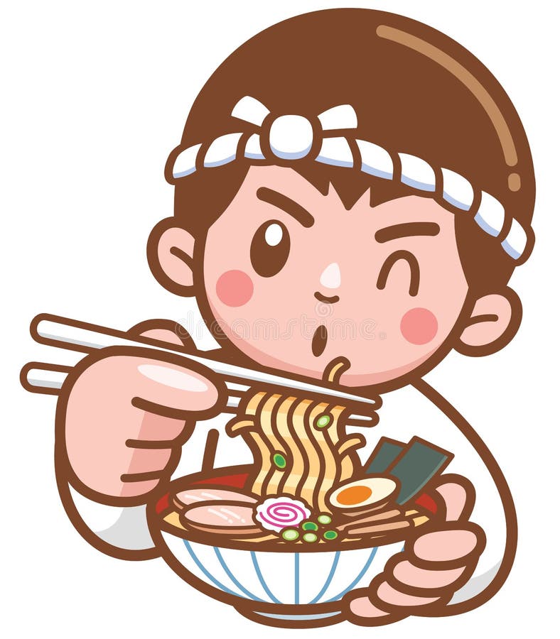 Chef Japanese illustration libre de droits Chef Japanese illustration libre de droits