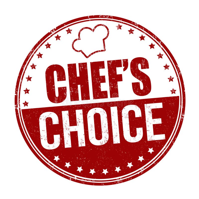 Chefs Choice Stamp Stock Illustration - Download Image Now
