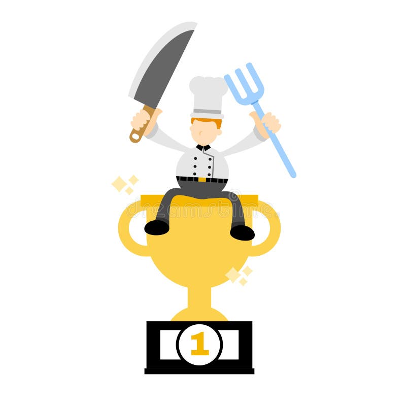 Chefs choice food award star Royalty Free Vector Image