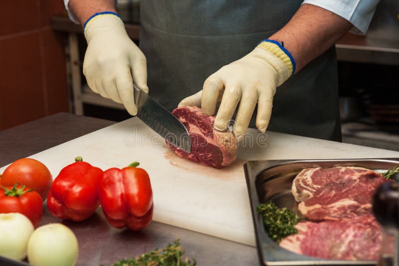 Chefausschnittfleisch stockfotos Chefausschnittfleisch stockfotos
