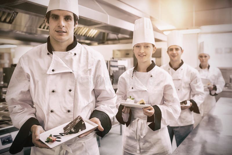 Chefs, die Wüsten darstellen stockfotos Chefs, die Wüsten darstellen stockfotos