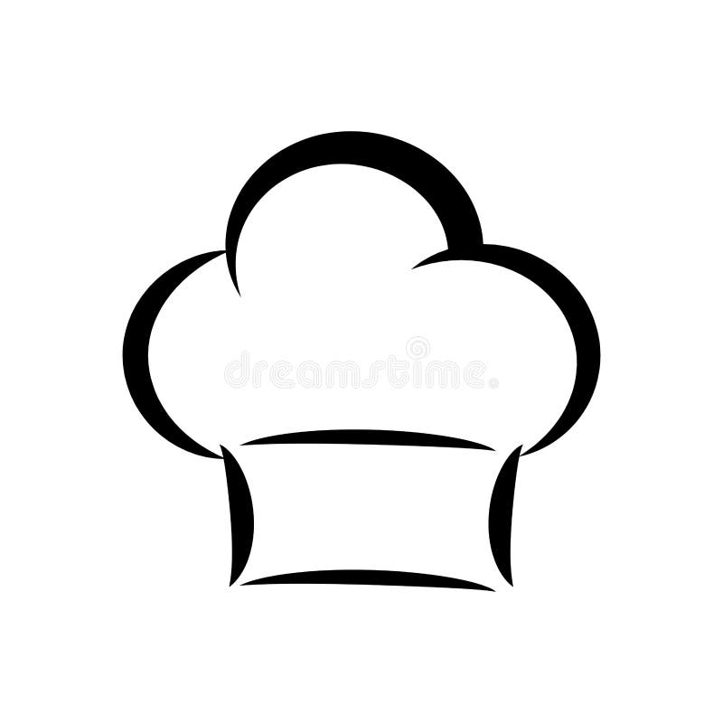 Chefs Hat Icon. Kitchen and Menu Design. Vector Graphic Stock