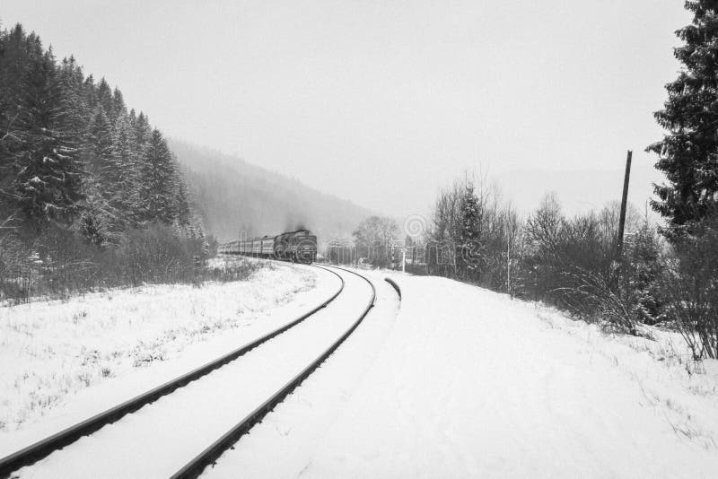 Chegada do trem à estação fotos de stock royalty free