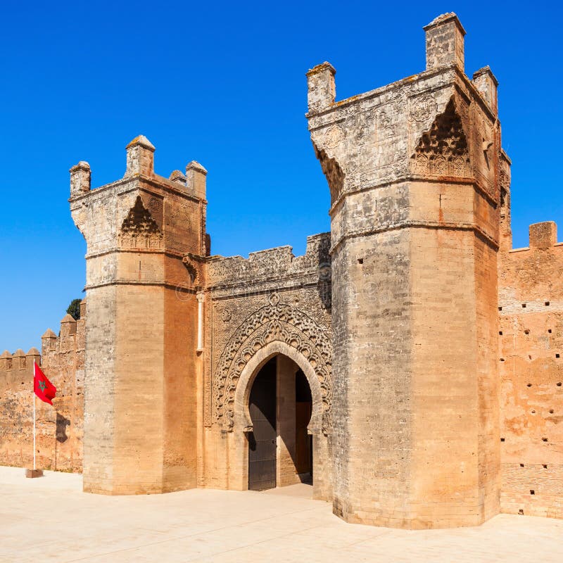 Chellah i Rabat royaltyfri foto Chellah i Rabat royaltyfri foto