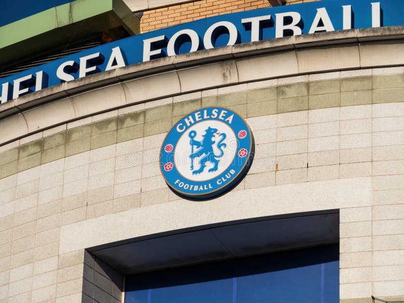 Chelsea FC Logo or Emblem. the Blue Lion. West London, UK. Editorial  Photography - Image of february, game: 242402122