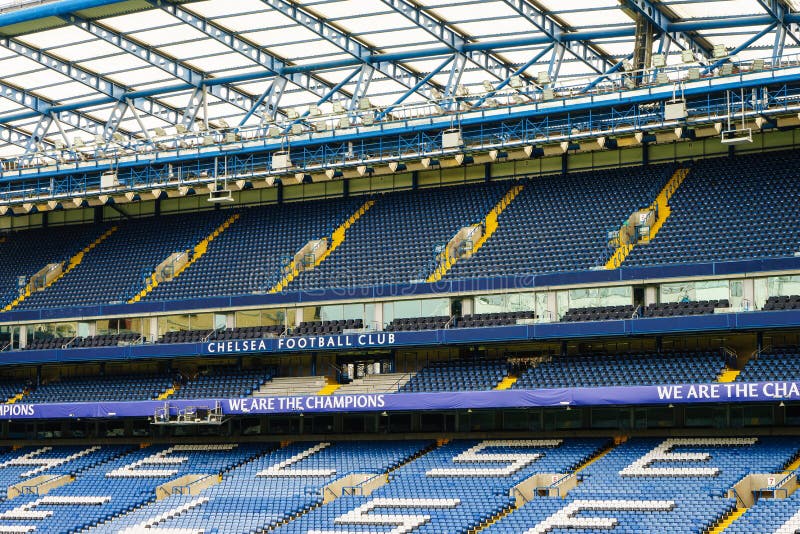 London, UK - October 16, 2011: Stand Of Stamford Bridge, Home Ground Of  Chelsea F.C. Stock Photo, Picture and Royalty Free Image. Image 63164873.