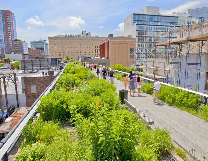 Chelsea High Linepark redactionele fotografie. Image of kant 31540227
