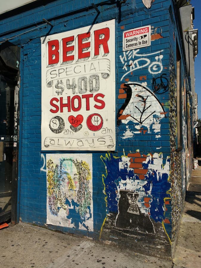 Beer and Shots at a New York City Bar, NYC, NY, USA stock images Beer and Shots at a New York City Bar, NYC, NY, USA stock images