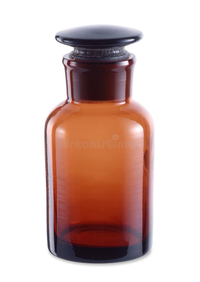 Chemical bottle-1 stock photo