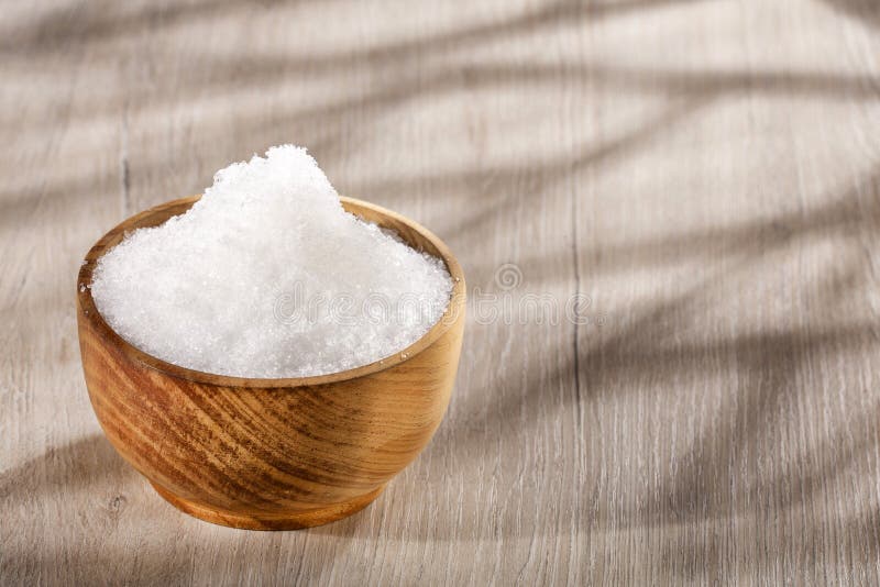 Chemical Component of Magnesium Chloride Text Space Stock Photo