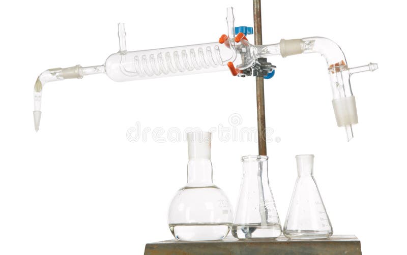 Chemical equipment royalty free stock images