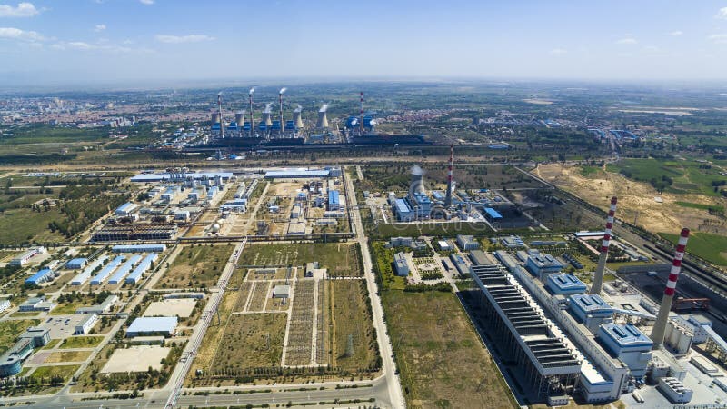 Chemical factory china royalty free stock images