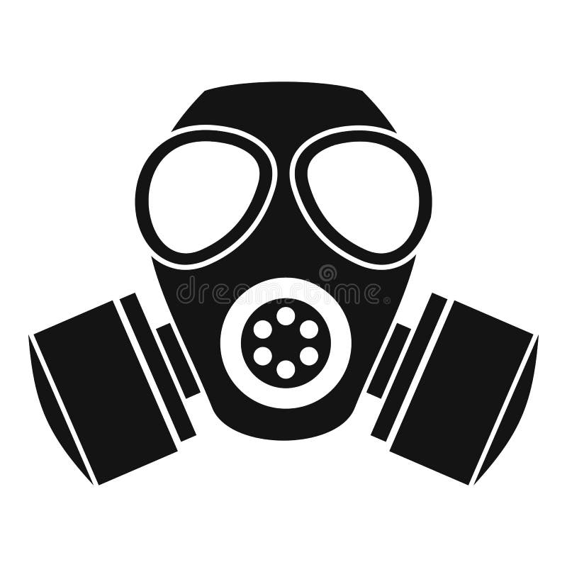 wallpapers Simple Gas Mask Clipart chemical gas mask icon simple style