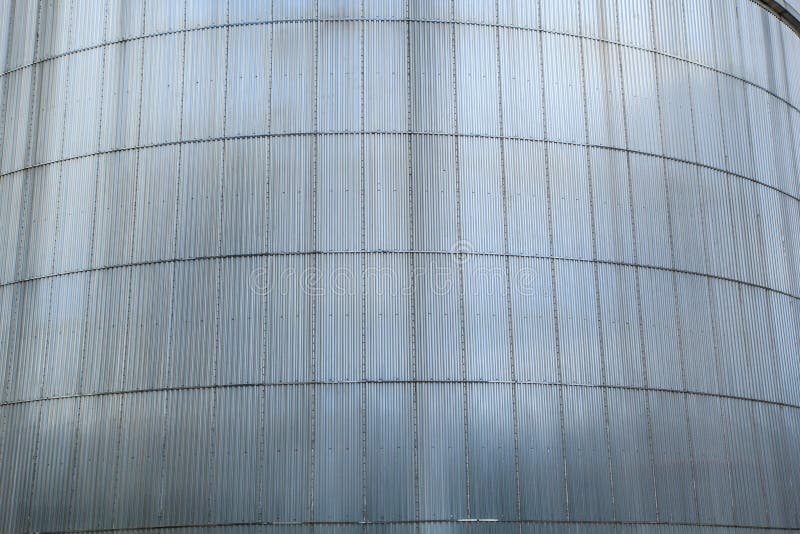 Storage Tank Cladding Insulation. Stock Image Image of gasoline