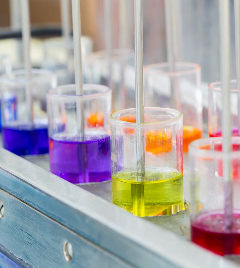 Chemical Multi Color for Textile Dye Stock Image - Image of mixer ...