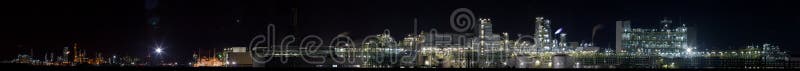 Chemical plant in nightï¼ˆPanoramic View 3)