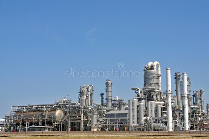 Chemical plant royalty free stock photography Chemical plant royalty free stock photography