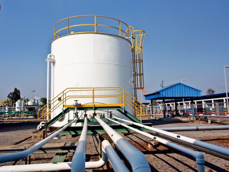 Chemical Storage Tank and Pipe Line 1 Stock Photo Image of processing