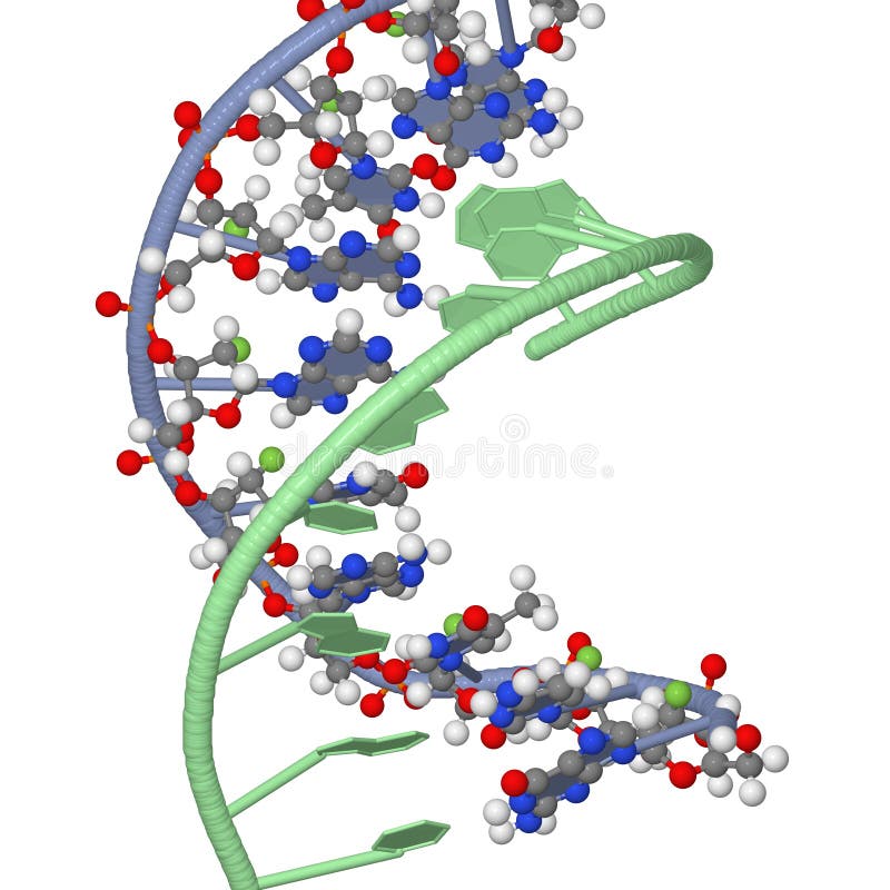 chemical structures on white background stock illustration