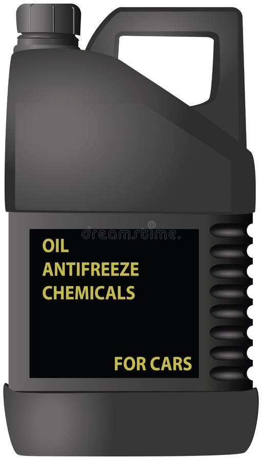 Chemicals for cars stock vector. Illustration of cover 27122268
