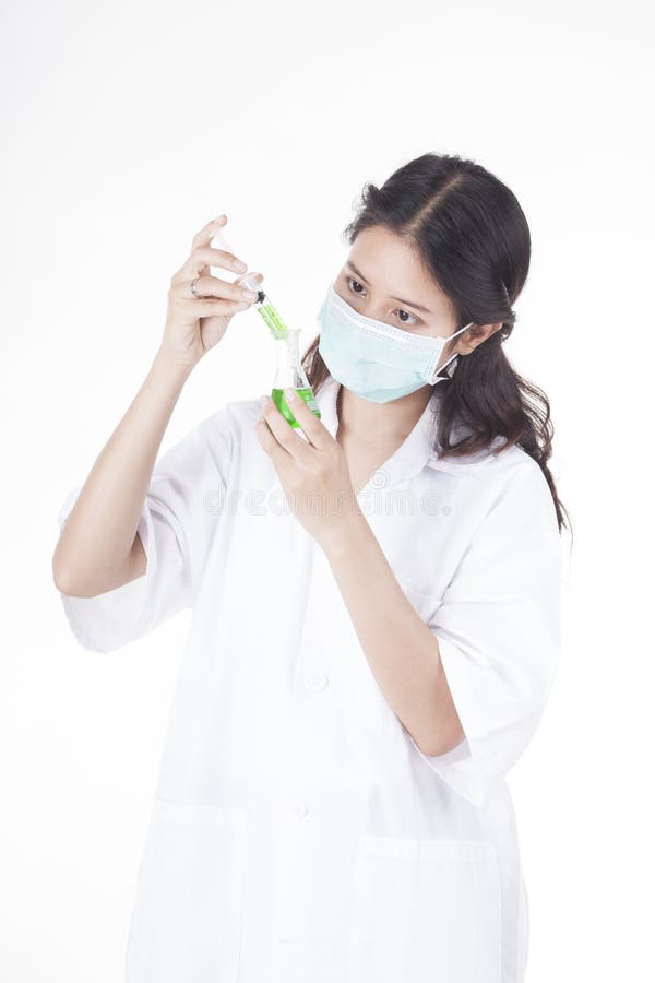 Chemika działanie obrazy stock