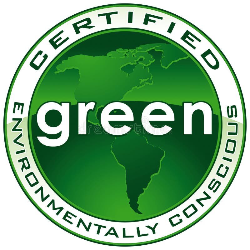 CHEMIN de sceau certifié par vert