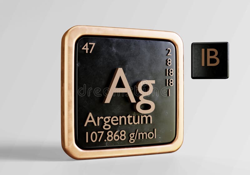 Chemische Elemente, die in der periodischen Tabelle der Elemente als Medium zum Lernen von Atommaterial und Verbundmaterial für St. Diese chemischen Elemente wurden mit 3D-Software erstellt, deren Modelle wie drei Dimensionen aussehen können, die realistisch sind und als Lernmedium verwendet werden können