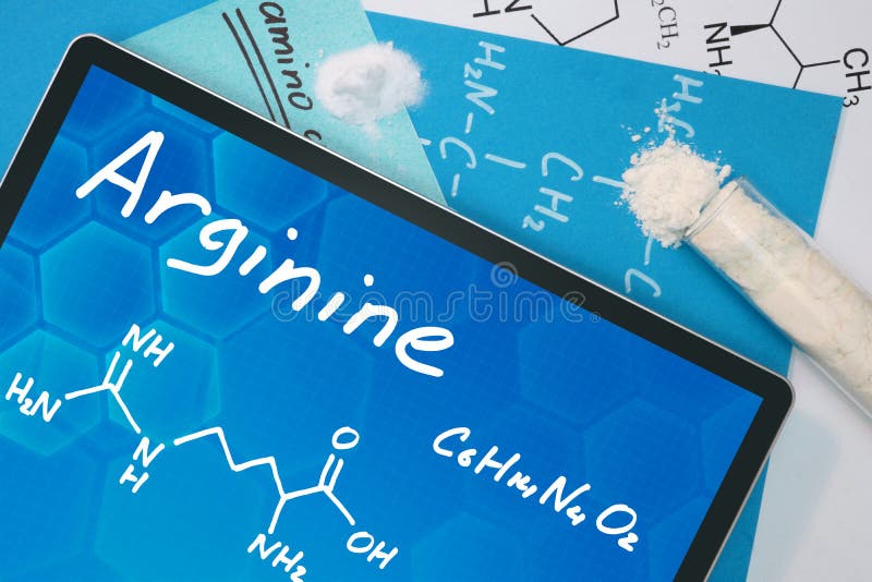 Chemische formule van Arginine