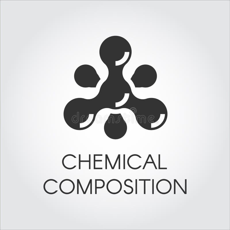 Chemische molekulare Ikone in der flachen Art Atomstrukturzusammensetzung Schwarzes Einfachheitsvektorpiktogramm Netzaufkleber stock abbildung Chemische molekulare Ikone in der flachen Art Atomstrukturzusammensetzung Schwarzes Einfachheitsvektorpiktogramm Netzaufkleber stock abbildung