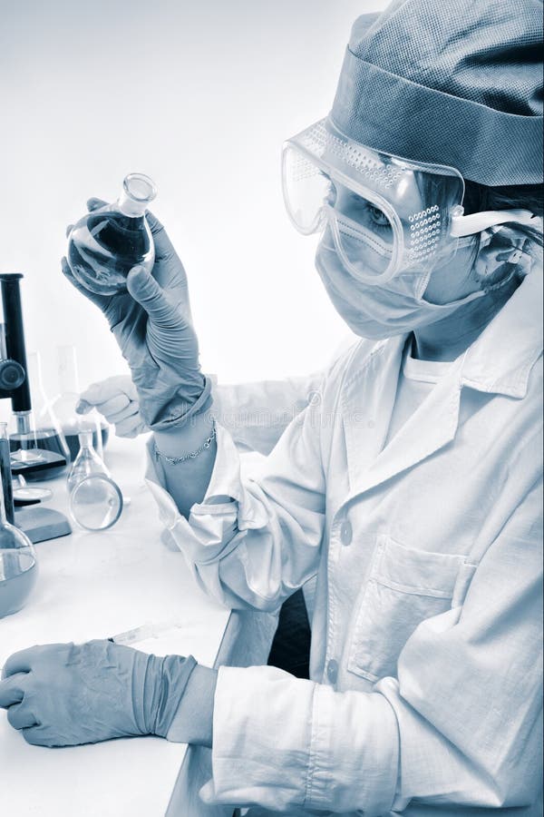 Chemist royalty free stock photo