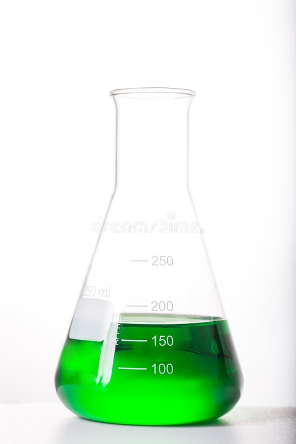 Chemistry flask glassware stock image. Image of flasks 75038433