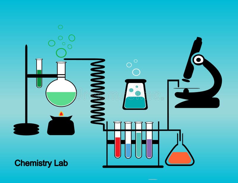 Chemistry lab stock vector. Illustration of medicine - 51321372 Chemistry lab stock vector. Illustration of medicine - 51321372
