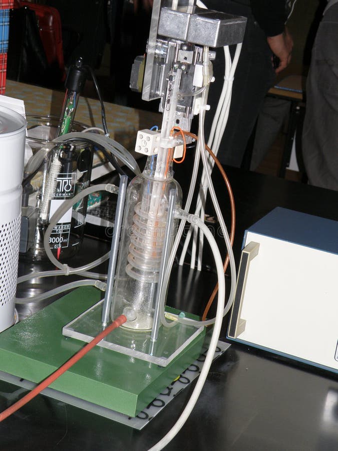 Chemistry laboratory royalty free stock image