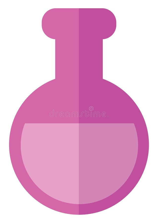 Chemistry liquid, icon stock vector. Illustration of beaker 261066498